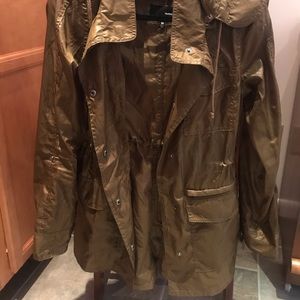 Army green Hurley windbreaker